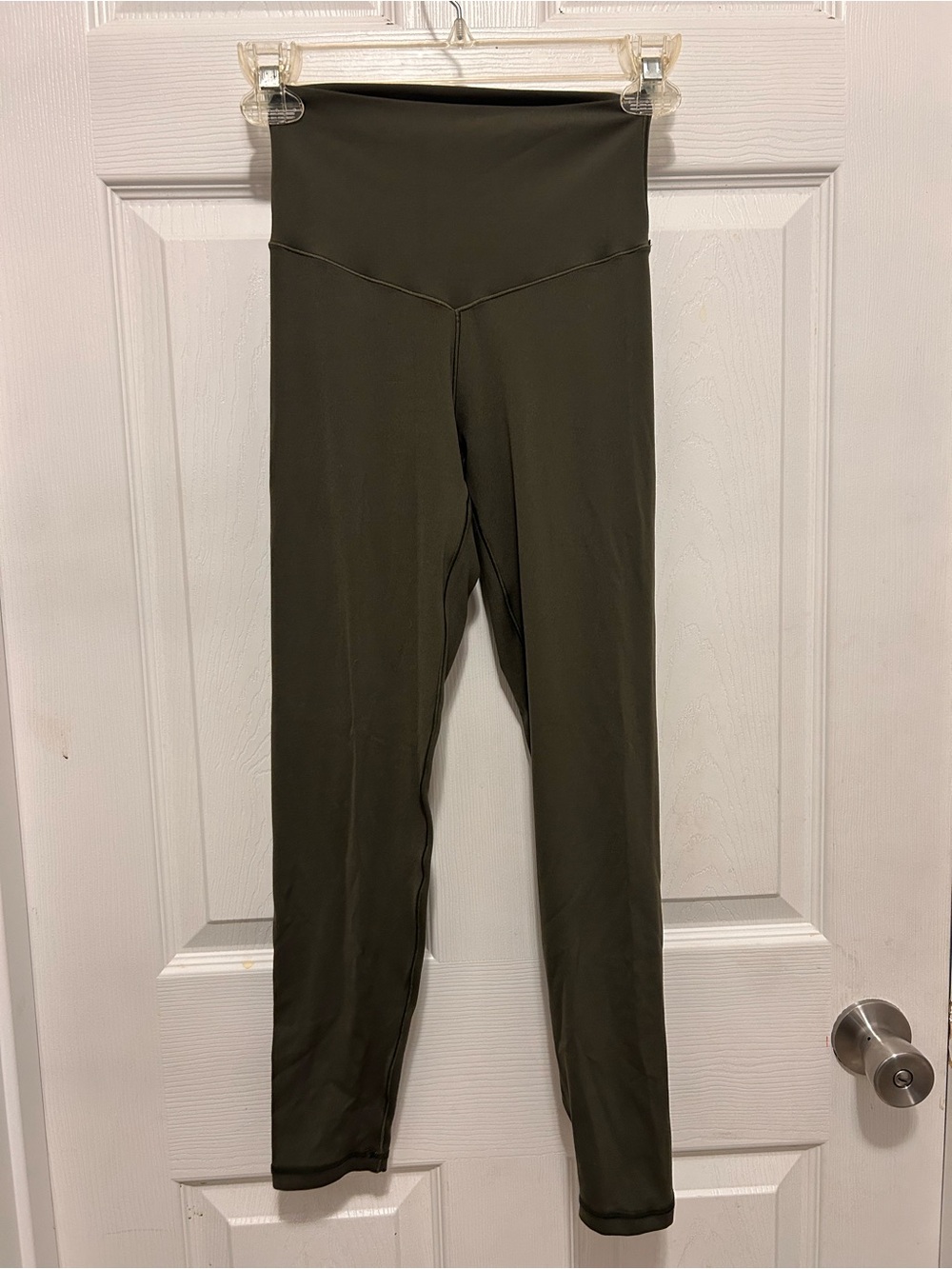 Aerie High-Waist Dark Green Womens Leggings